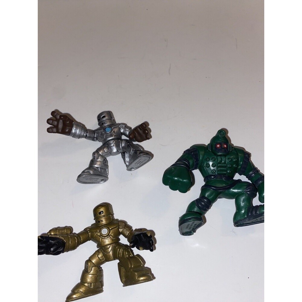 Super Hero Squad Iron Man Marvel First Appearance Mark I 1 Gold Silver Titanium